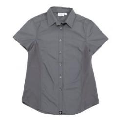 Chef Works - CSWV-GRY-L - Women's Cool Vent Gray Shirt (L) image