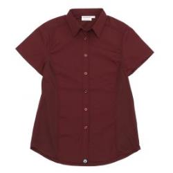 Chef Works - CSWV-MER-XL - Women's Cool Vent Merlot Shirt (XL) image