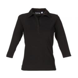 Chef Works - TSWO-BLK-L - Women's Definity Knit Shirt (L) image