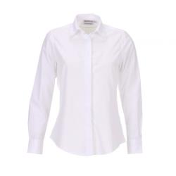 Chef Works - W100-WHT-2XL - Women's White Dress Shirt (2XL) image