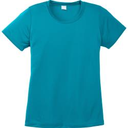 KNG - 2110TEA4XL - 4XL Tropic Blue Women's Short Sleeve Tee Shirt image