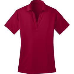 KNG - 2347REDL - Lg Red Women's Short Sleeve Sport Shirt image