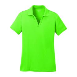KNG - 2805NGR3XL - 3XL Neon Green Racermesh Women's Sport Shirt image