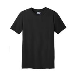 KNG - 2807BLKL - Lg Black Short Sleeve Women's Performance Tee Shirt image