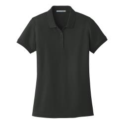 KNG - 2968BLKM - Med Deep Black Short Sleeve Women's Sport Shirt image