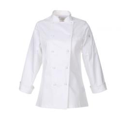 Chef Works - ECLA-L - Women's Elyse Chef Coat (L) image