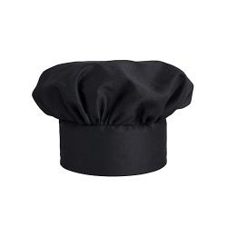 KNG - 1460BLBK - Black Traditional Chef Hat image