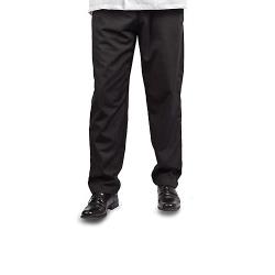 KNG - 1421M - Medium Black Baggy Chef Pants image