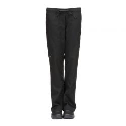 Chef Works - CPWO-BLK-3XL - Women's Black Cargo Chef Pants (3XL) image