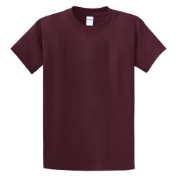 KNG - 1562BRGL - Lg Maroon Short Sleeve Tee Shirt image