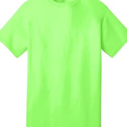 KNG - 1921NGR3XL - 3XL Neon Green Short Sleeve Tee Shirt image