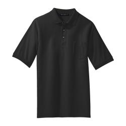 KNG - 3460BLK2XL - 2XL Black Male Sport Shirt image