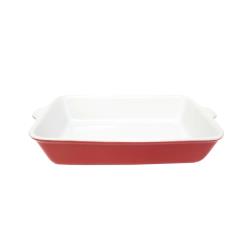Carthage.Co - SGSD1052 - 13 1/2 in x 8 7 3/4 in Red Stoneware Baking Dish image