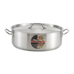 Winco - SSLB-30 - 30 qt Stainless Steel Brazier image