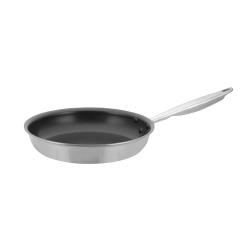 Winco - TGFP-10NS - 10 in Stainless Steel Non-Stick Fry Pan image