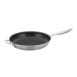 Winco - TGFP-14NS - 14 in Stainless Steel Non-Stick Fry Pan image