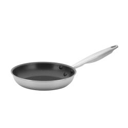 Winco - TGFP-7NS - 7 in Stainless Steel Non-Stick Fry Pan image
