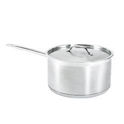 Winco  - SSSP-6 - 6 Qt Induction Ready Stainless Steel Sauce Pan image