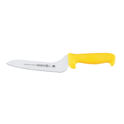 Mundial - Y5620-9E - 9 in Yellow Offset Serrated Sandwich Knife image
