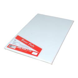 John Boos & Co. - P1090N - 20 in x 15 in x 1/2 in White Poly 1000 Cutting Board image