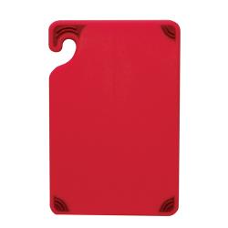 San Jamar - CBG6938RD - 6 in x 9 in x 3/8 in Red Saf-T-Grip® Cutting Board image