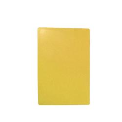 Tablecraft - CB1520YA - 15 in x 20 in x 1/2 in Yellow Cutting Board image