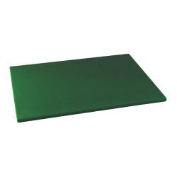 Winco - CBGR-1520 - 15 in x 20 in x 1/2 in Green Cutting Board image
