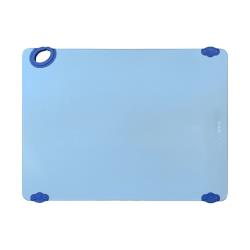 Winco - CBK-1520BU - 15 in x 20 in x 1/2 in Blue STATIKboard™ Cutting Board image