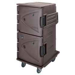 Cambro - CMBH1826TSF194 - 64 3/8 in Granite Sand Camtherm® Hot Cart image