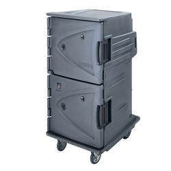 Cambro - CMBHC1826TBC191 - 64 3/8 in Granite Gray Camtherm® Hot/Cold Cart image