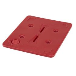 Cambro - HP2632444 - 1/2 Size Red Camwarmer® Heat Pack image