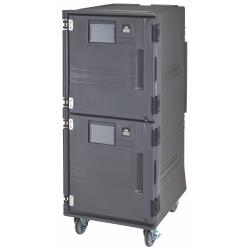 Cambro - PCUCC2615 - Pro Cart Ultra™ 220V Tall, Cold Top/Cold Bottom, Food Carrier w/ Security Package image