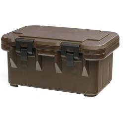 Cambro - UPC180131 - Camcarrier Full Size 8 in Deep Brown Pan Carrier image