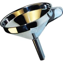 Winco - SF-6 - 5 3/4 in Stainless Steel Funnel image