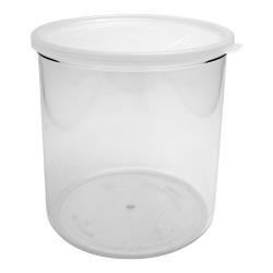 Cambro - CCP15152 - 1 1/2 qt Clear Crock with Lid image