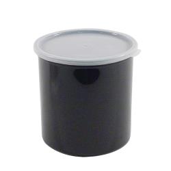 Cambro - CP12110 - 1 2/5 qt Black Crock with Lid image