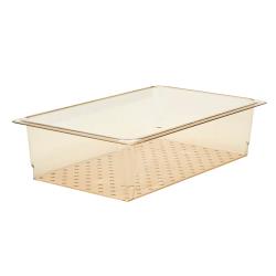 Cambro - 15CLRHP150 - Full Size 5 in Amber H-Pan™ High Heat Food Pan Colander image