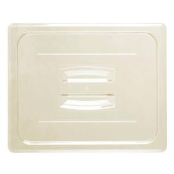 Cambro - 20HPCH150 - 1/2 Size Amber H-Pan™ Handled High Heat Food Pan Cover image