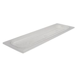 Cambro - 20LPCWC135 - 1/2 Size Long Clear Camwear® Food Pan Cover image
