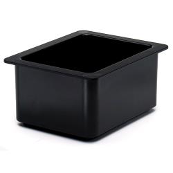 Cambro - 26CF110 - 1/2 Size 6 in Black ColdFest® Food Pan image