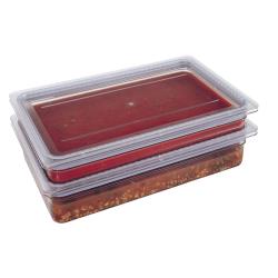 Cambro - 30CWGL135 - 1/3 Size Clear Camwear® GripLid® Food Pan Cover image