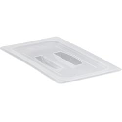Cambro - 30PPCH190 - 1/3 Size Translucent Handled Food Pan Cover image