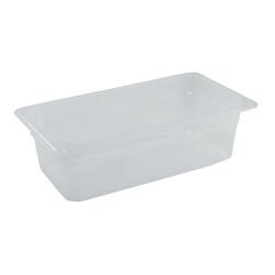 Cambro - 34PP190 - 1/3 Size 4 in Translucent Food Pan image