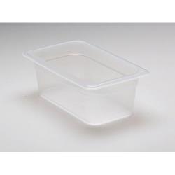 Cambro - 44PP190 - 1/4 Size 4 in Translucent Food Pan image