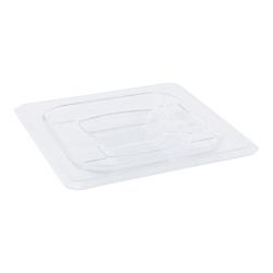 Cambro - 60CWCH135 - 1/6 Size Clear Camwear® Handled Food Pan Cover image
