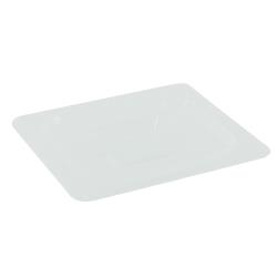 Cambro - 60PPCHN190 - 1/6 Size Translucent Handled Notched Food Pan Cover image