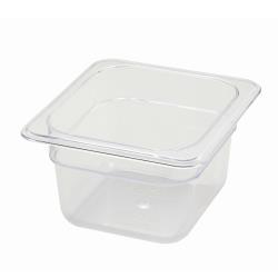 Winco - SP7604 - Poly-Ware 1/6 Size 4 in Deep Food Pan image