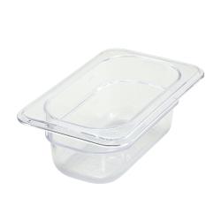 Winco - SP7902 - Poly-Ware Ninth Size 2 1/2 in Deep Food Pan image