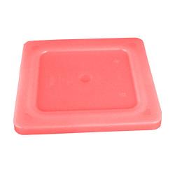 Vollrath - 52434-02 - Sixth Size Red Flexible Food Pan Lid image