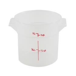 Cambro - RFS1PP190 - 1 qt Food Storage Container image